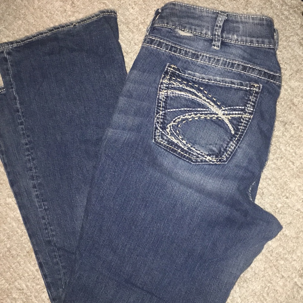 Suki Bootcut Silver Jeans
